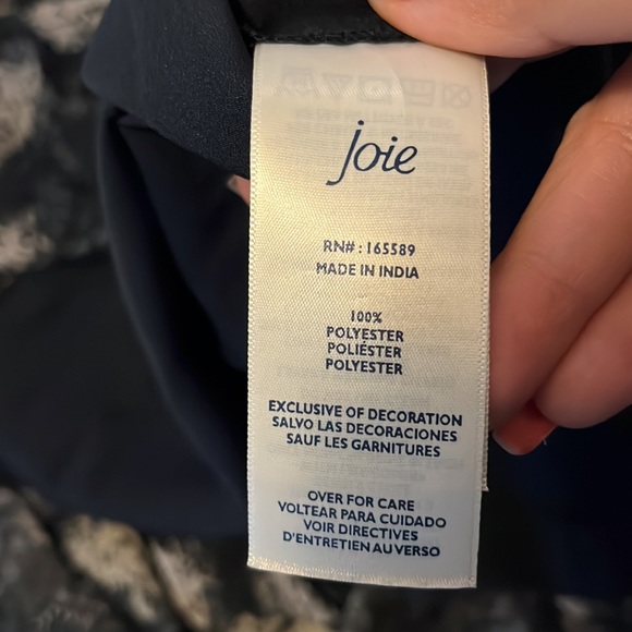 Joie Sleeveless Mini Dress Baltic Print Women’s Size Medium - Picture 10 of 13